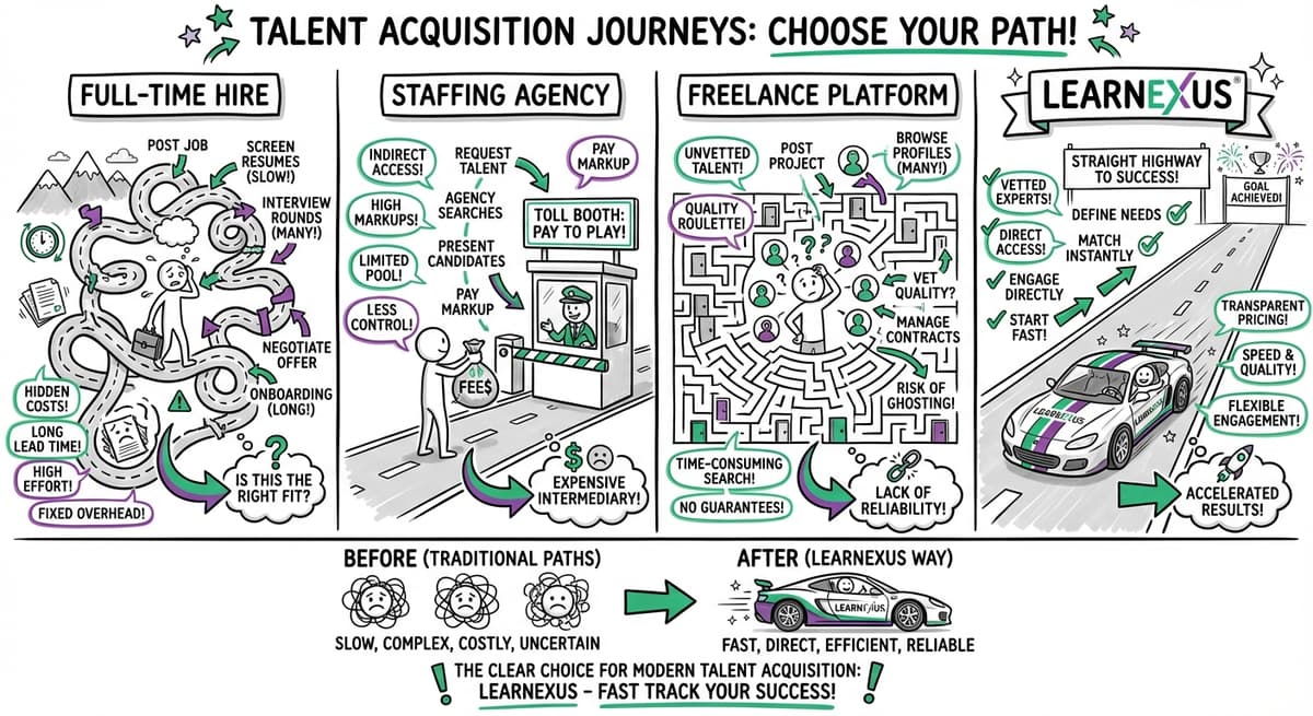 Extensive Talent Pool